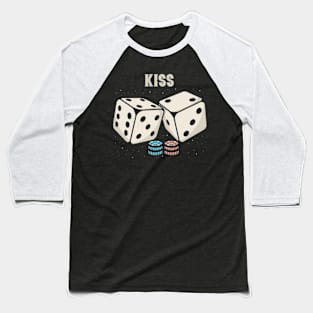 Dice kiss Baseball T-Shirt